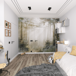 Невидимка Albero, Invisible, Алюминиевая Кромка с 4-х сторон (44 мм)