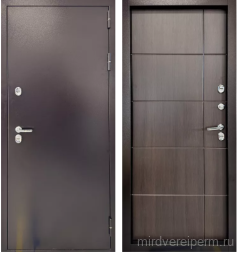 Страж 3К Тепло Лиственница темная, Лиственница крем, Бетон Серый