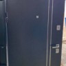 Luxor 2mm букле Антрацит зеркало фацет Эмалит белый