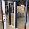 Luxor 2mm букле Антрацит зеркало фацет Эмалит белый