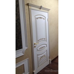 Алина ДГ Слоновая Кость/Патина Золото