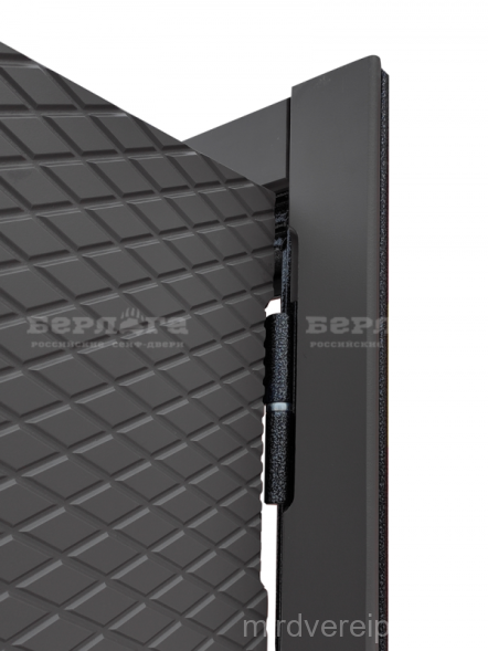 СЕЙФ-ДВЕРЬ ТРИНИТИ (АС) РАШМИ СИЛК МАУС / МДФ СУЛТАН ЭКО СОФТ ГРАФИТ