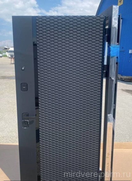 Luxor 2МДФ Ромбы Вертикаль/Зеркало Эмалит Белый