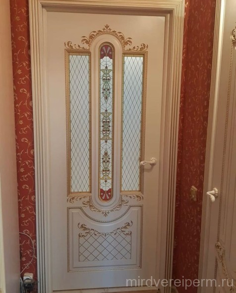 Александрия ДО Слоновая Кость/Патина Золото 