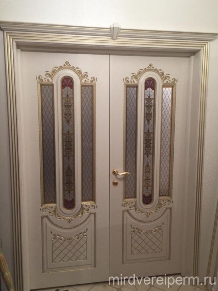 Александрия ДО Слоновая Кость/Патина Золото 