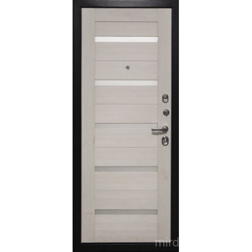 СТРАЖ 3K ЛЮКС 02 (Закрытый утеплённый короб) Антик серебро/Лиственница Белая