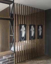 ПЕРЕГОРОДКА ИЗ РЕЕК 