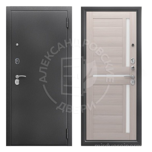 Alexdoors 3K Мирра Буксус, Лакобель белый