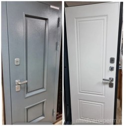 Luxor Termo 2 Букле антрацит/Эмалит белый