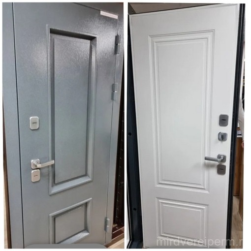 Luxor Termo 2 Букле антрацит/Эмалит белый