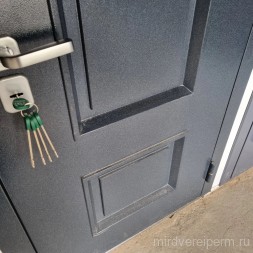 Luxor Termo 2 Букле антрацит/Эмалит белый