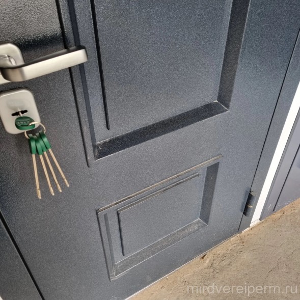 Luxor Termo 2 Букле антрацит/Эмалит белый