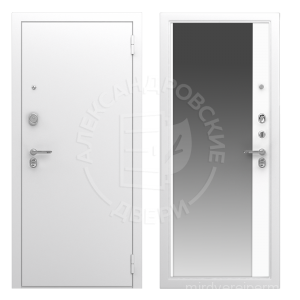 Alexdoors 3K PRO Магнум Бетон урбан индиго, Зеркало