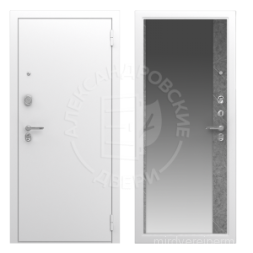 Alexdoors 3K PRO Магнум Бетон урбан индиго, Зеркало