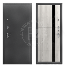  Alexdoors 3К Сирма Эмалит арктик, Лакобель черный