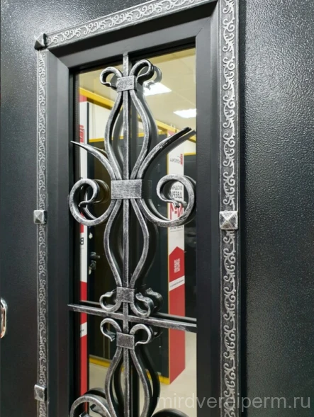 7,5 см Венеция Серебро/ Белый ясень Стеклопакет (БЕЗ Терморазрыва)