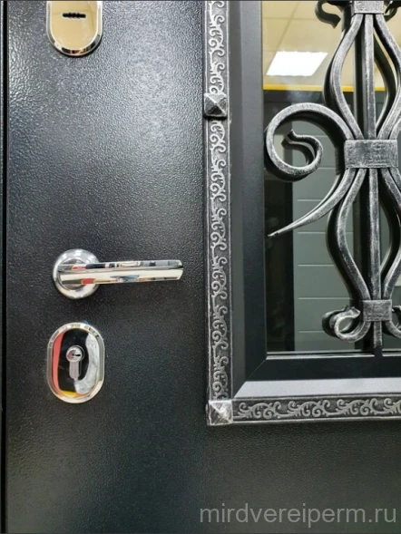 7,5 см Венеция Серебро/ Белый ясень Стеклопакет (БЕЗ Терморазрыва)