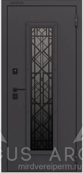 Тепло Муар графит Бриан (Ясень ривьера айс)