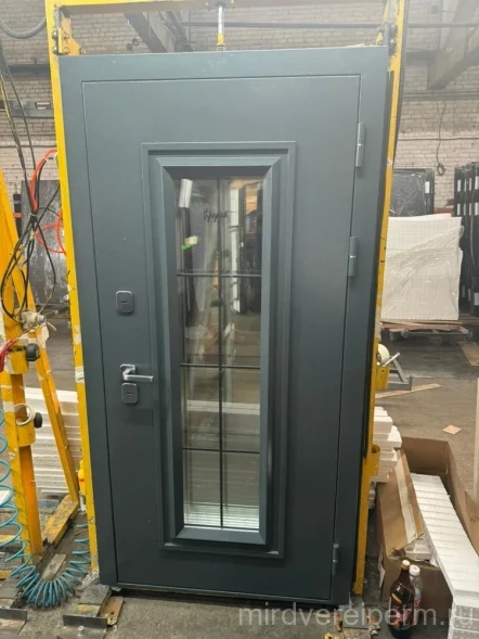 11 см Протерма 4D Графит/Велюр Белый Софт