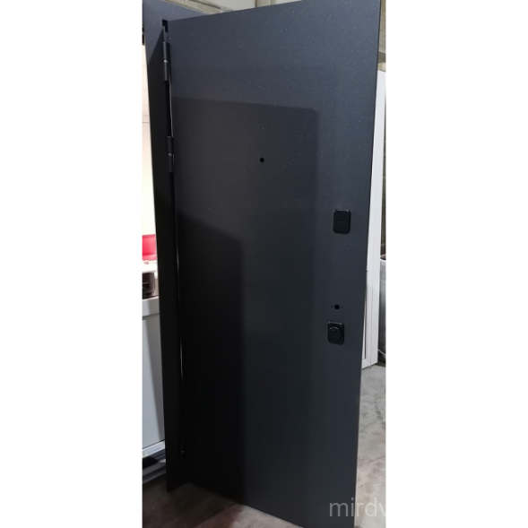 Страж 3K Люкс 04 (Закрытый утеплённый короб) Графит/Лиственница белая 