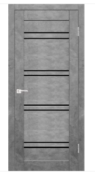 PALERMO 104 Бетон светлый, Бетон тёмный (Чёрное стекло) 