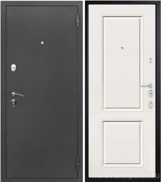 Страж 2К НЕО Антик Серебро/Венге, Белый шелк