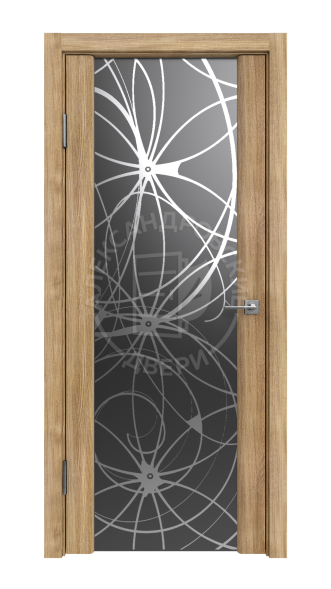 Межкомнатная дверь Триплекс с рисунком
