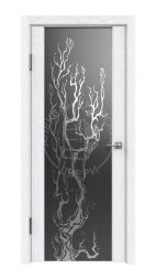 Межкомнатная дверь Триплекс с рисунком