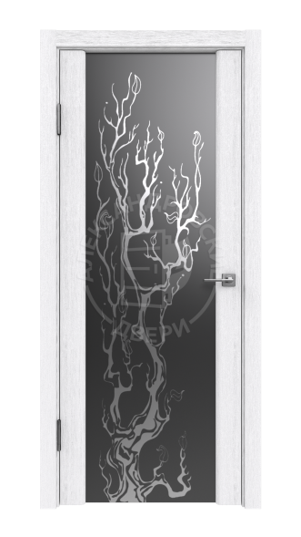 Межкомнатная дверь Триплекс с рисунком