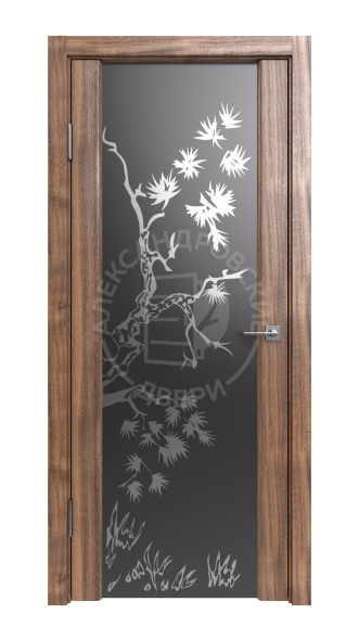 Межкомнатная дверь Триплекс с рисунком