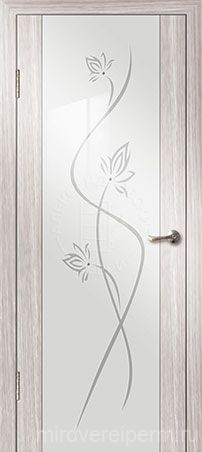 Межкомнатная дверь Триплекс с рисунком