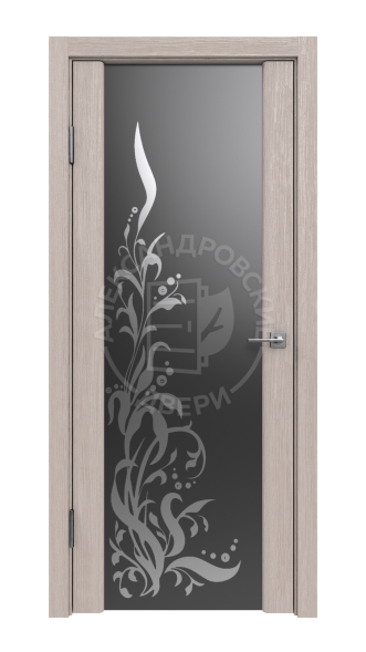 Межкомнатная дверь Триплекс с рисунком