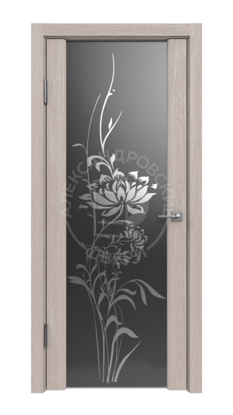 Межкомнатная дверь Триплекс с рисунком