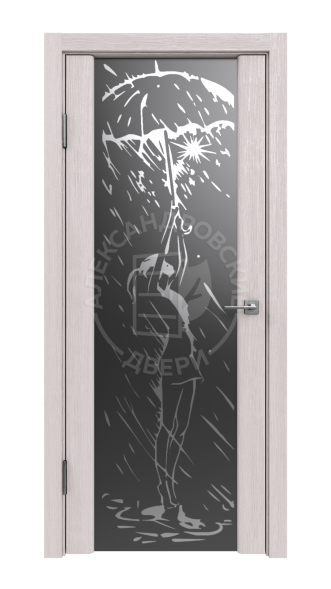 Межкомнатная дверь Триплекс с рисунком