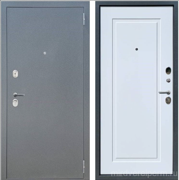 Дверь стальная Бронекс YoDoors-2 Букле графит-Velluto Bianco