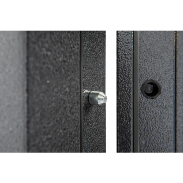 Дверь стальная Бронекс YoDoors-2 Букле графит-Velluto Bianco