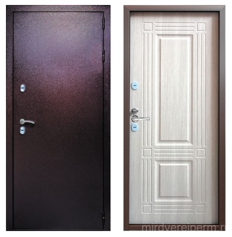 Страж 3К ТЕПЛО уличная дверь с терморазрывом по коробу и полотну 