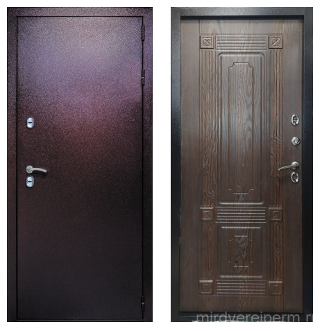 Страж 3К ТЕПЛО уличная дверь с терморазрывом по коробу и полотну 