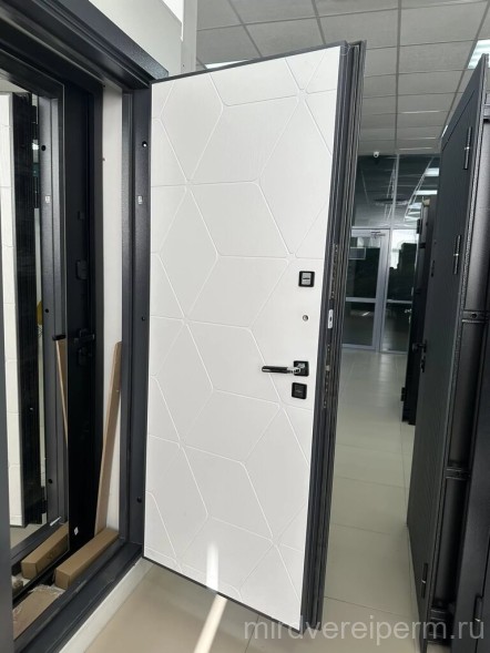 ДС Термо Графика Графит(Ral 7024)/Дуб Кантри Белый