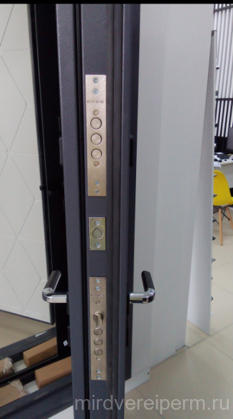 ДС Термо Графика Графит(Ral 7024)/Дуб Кантри Белый