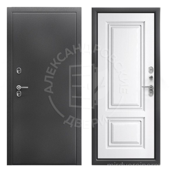 Alexdoors 3К Аляска Антик серебро Эталон