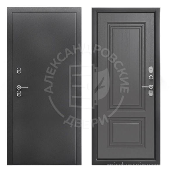 Alexdoors 3К Аляска Антик серебро Эталон