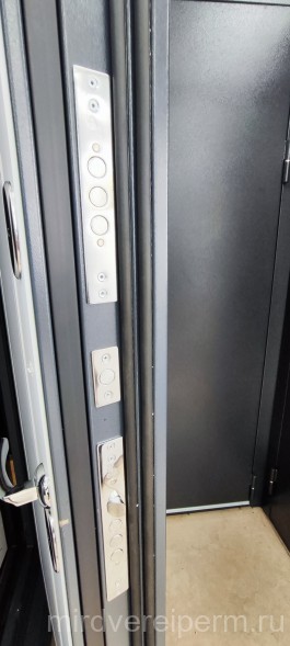 Термо Шагрень серая/НЕО 10 Белый матовый