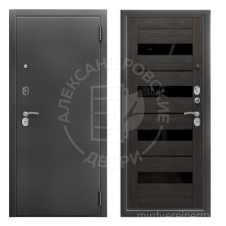 Alexdoors 3K Милана Белая лиственница, Лакобель белый
