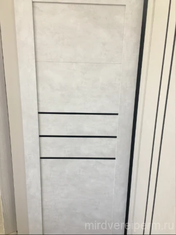 PALERMO 105 Бетон белый