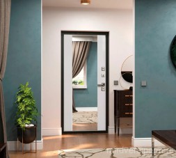 11см ISOTERMA Серебро  Эмалит белый ЗЕРКАЛО