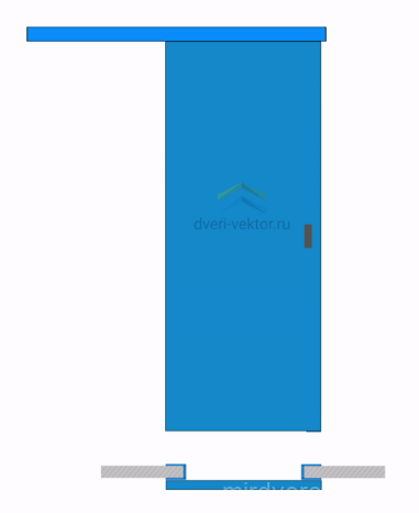 Межкомнатная перегородка Optima Porte, 104 B