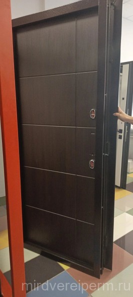 Страж 3К Тепло Лиственница темная, Лиственница крем, Бетон Серый