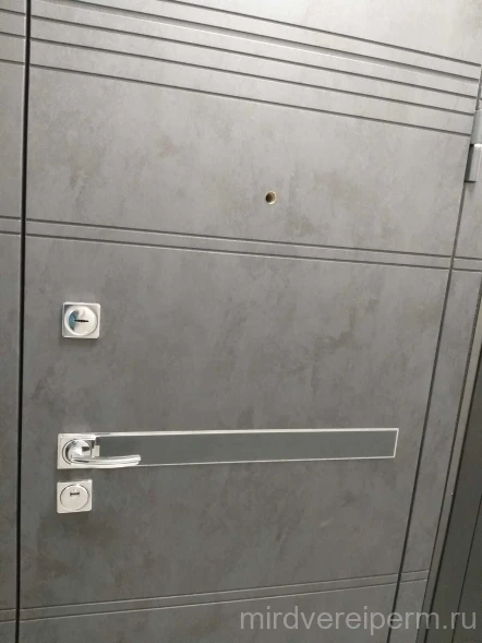 Страж МДФ/МДФ URBAN 3K Бетон Графит/Бетон Светлый