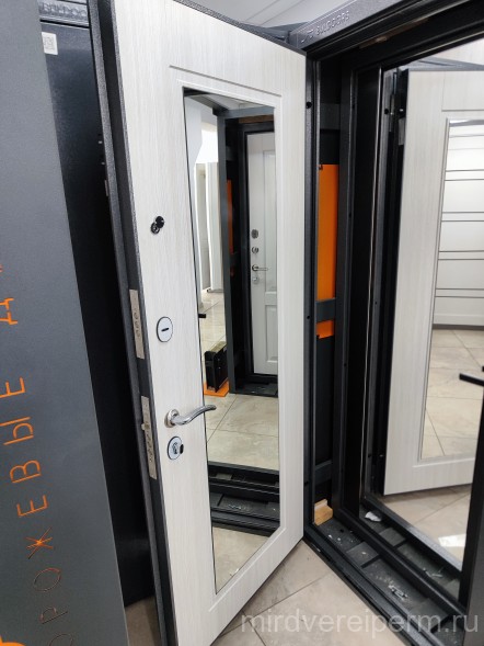 HOME ECO MP Антрацит букле. Ларче бьянко 140 зеркало